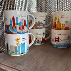 Starbucks “You Are Here” Coffee Mugs
