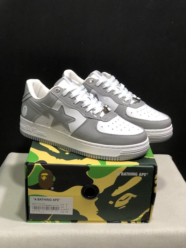 Bape Sta Low-Top Fashion Sneakers