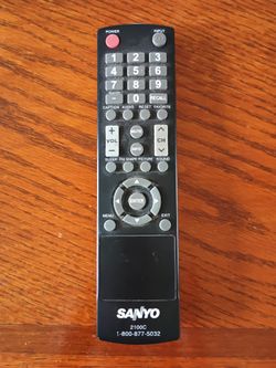 SANYO REMOTE CONTROL 