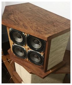 Kemiker bølge ramme Original Bose 901 Series I. Stereo Speakers. Work great. Look good for age.  Ready for refinishing for Sale in Delano, CA - OfferUp