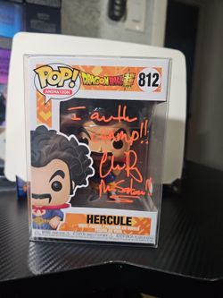 Jsa signed hercule funko
