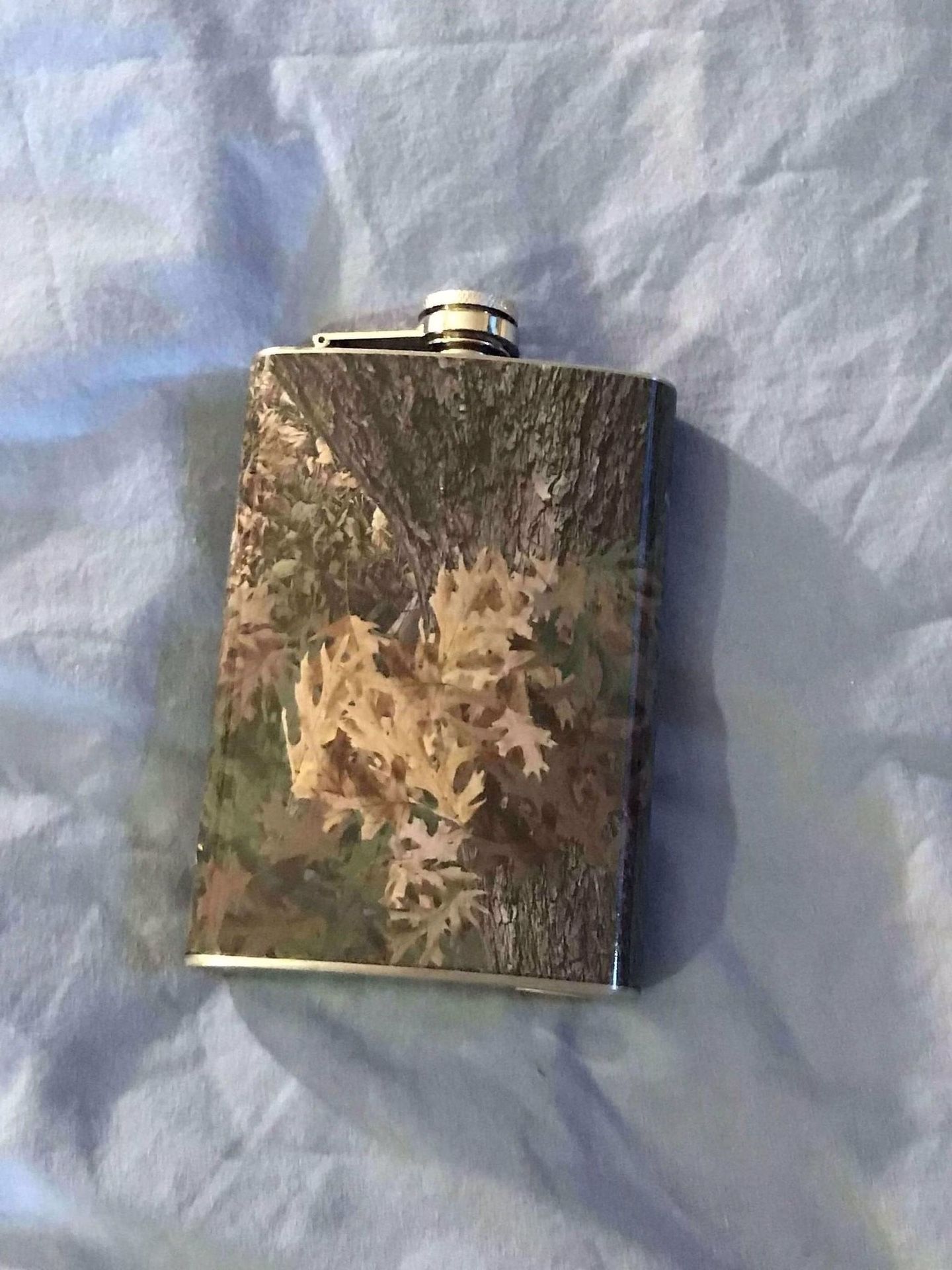 8 oz Camo Flask