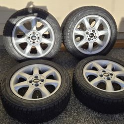 MINI Cooper Snow Tires & Wheels