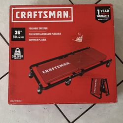 NEW CRAFTSMAN FOLDABLE CREEPER