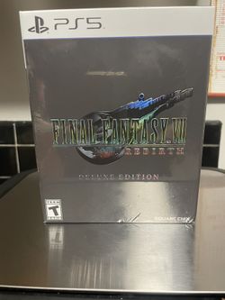 Final Fantasy 7 Rebirth Deluxe Edition PS5 PlayStation 5