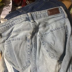 Hollister,American Eagle,,Aeropostale, PAC SUN denim Jeans
