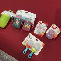 Baby Bottles ,Pacifiers & Silicone Feeders
