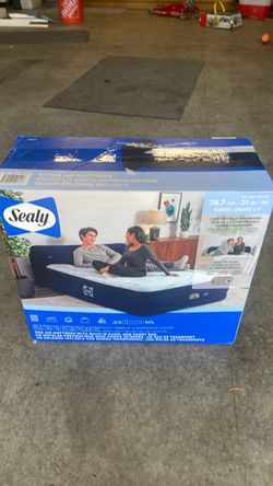 Sealy Queen Air Mattress with Built-In Pump