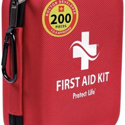 Emergency Kit/Travel First Aid Kit for Car. Small, Mini First Aid Kit Bag Survival/Medical kit. Hiking First aid kit Camping/Backpacking med kit