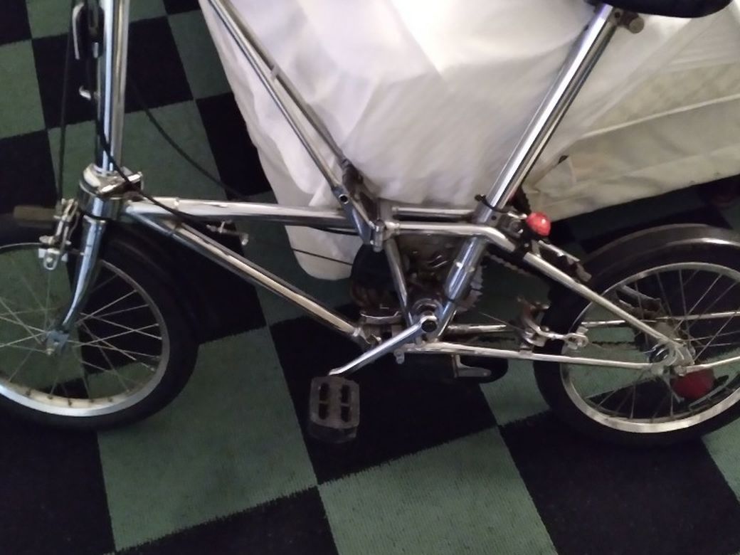 "RARE" DAHON Stainless Folding Bike 250$ Vintage