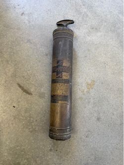 Antique Fire Extinguisher