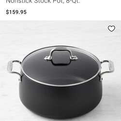 All-Clad HA1 Expert Hard Anodized Nonstick Stock Pot, 8-Qt.