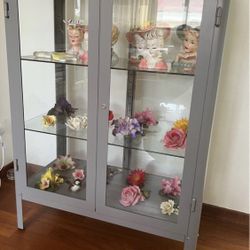 Glass Metal Cabinet