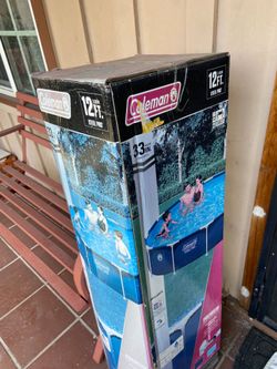 coleman steel pro 12ft pool