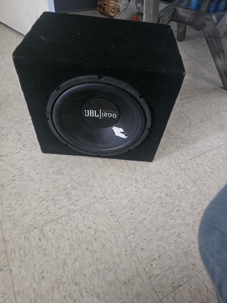 JBL GT-X1200 SUBWOOFER