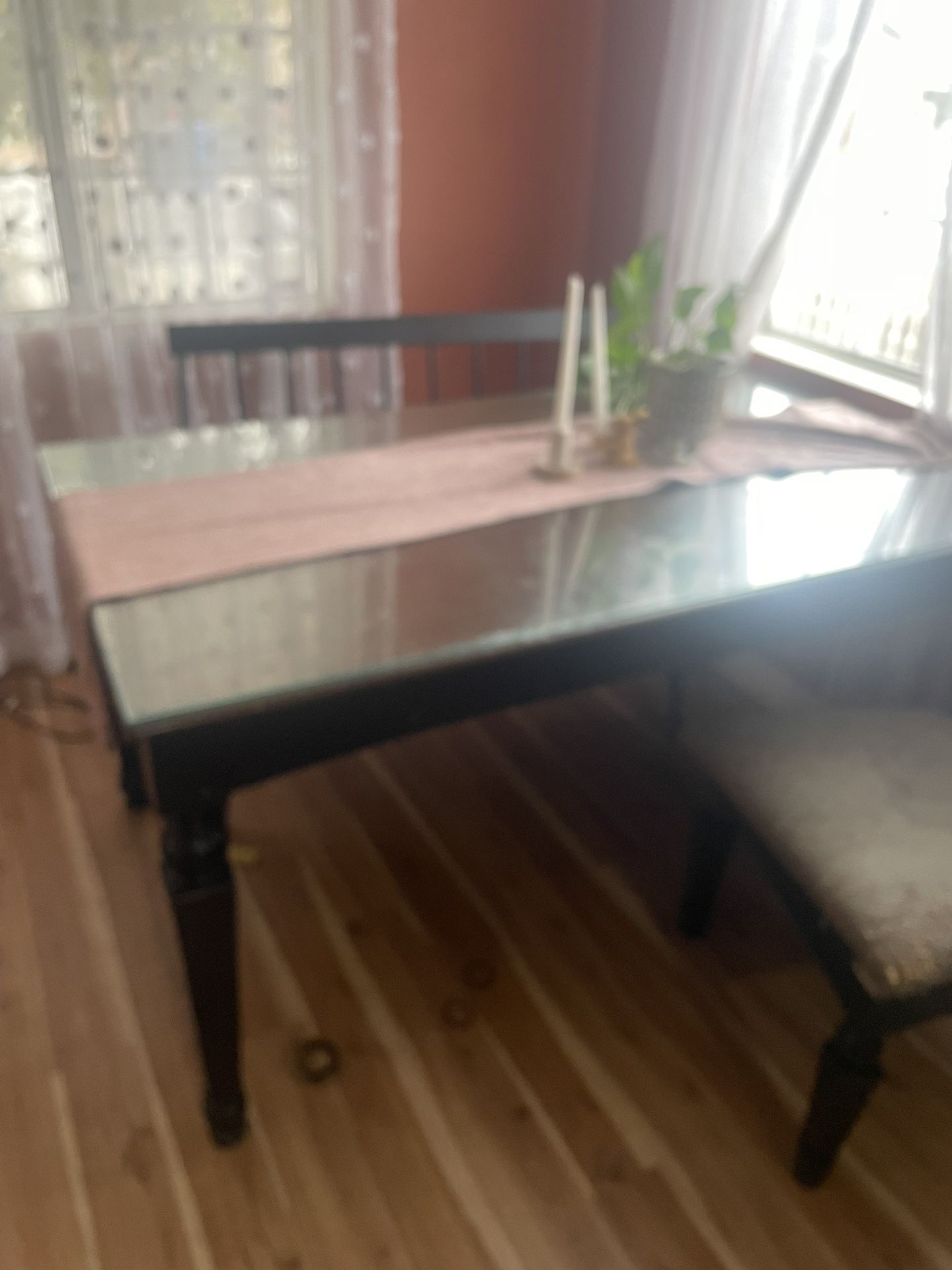 Dining Table With Glass Top