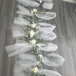 Wedding Pew  Ornamemts
