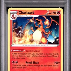 2020 POKEMON SWORD & SHIELD VIVID VOLTAGE #025 CHARIZARD PSA 10