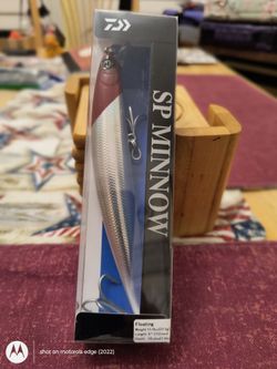 FISHING SP MINNOW RED/SILVER