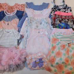 Baby Girls Clothes Lot 3-6 Months Summer 