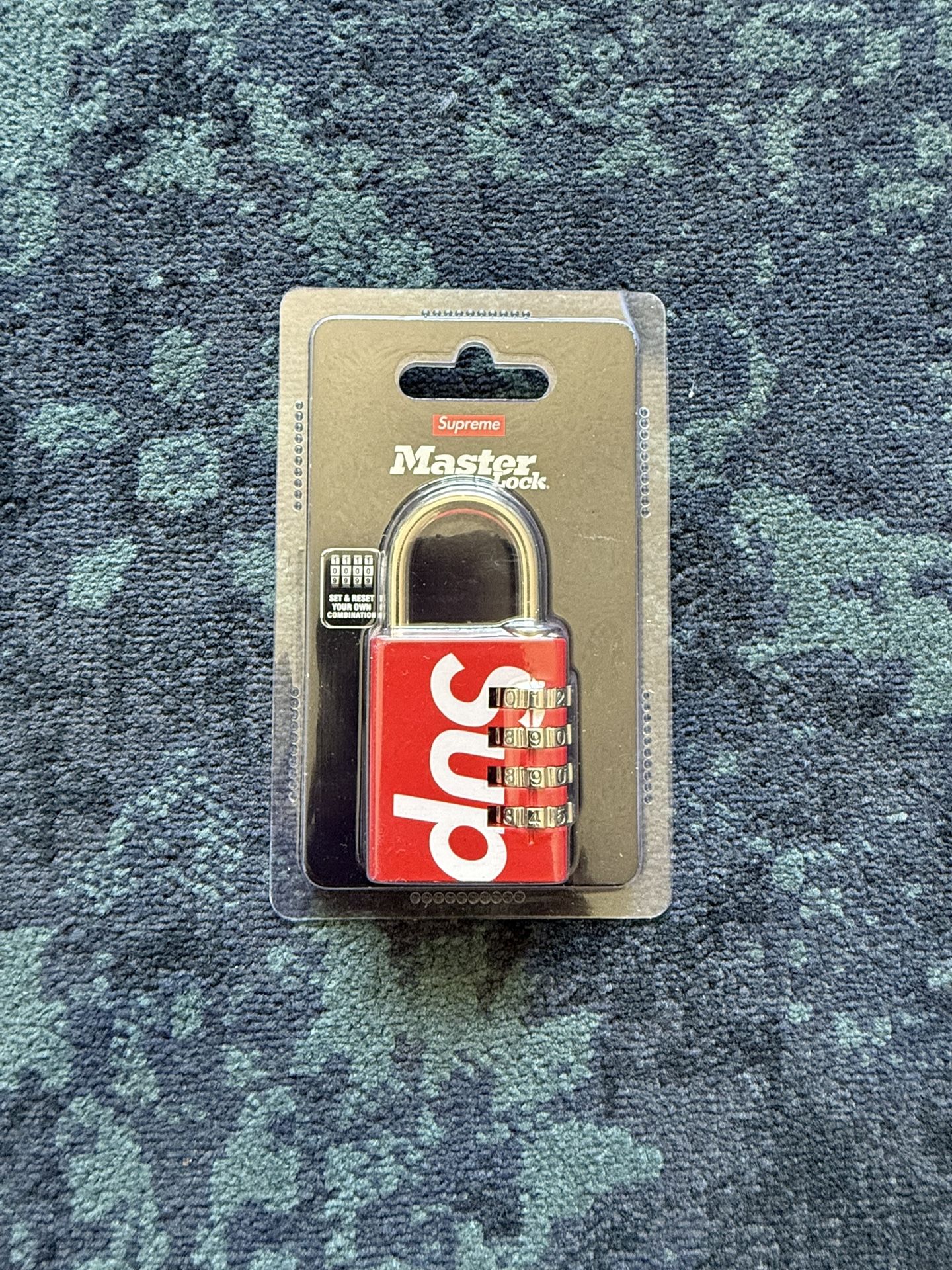 Red Supreme Master Lock