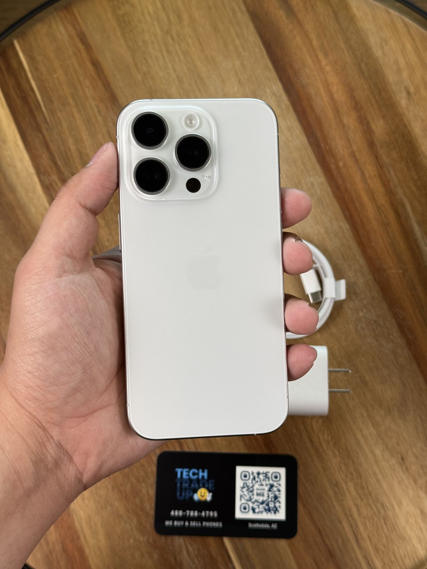 iPhone 15 Pro 256Gb White 🤍 Unlocked