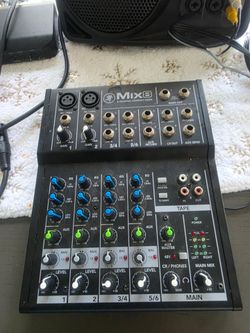 Mackie mix8