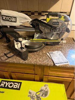 Ryobi sliding compound miter saw 10” 15 amp