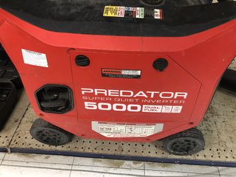 PREDATOR INVERTER AND GENERATOR VERY QUIET 
