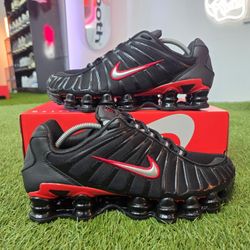 Size 10.5 - Nike Shox TL Black College Red Silver - Brand New DS ✅️ Authentic 