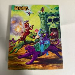 Vintage 80s Masters of the universe jigsaw puzzle ft he-man