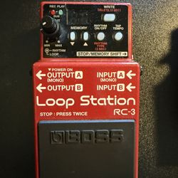 Rc-3 Loop Station Guitar Pedal 