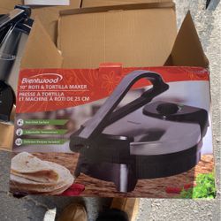 10” tortilla maker electric
