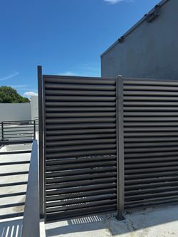 Aluminum fence