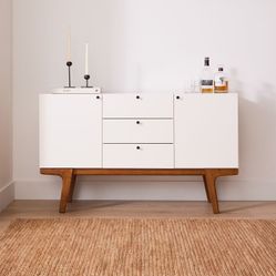 West elm mid century modern buffet console Accent table