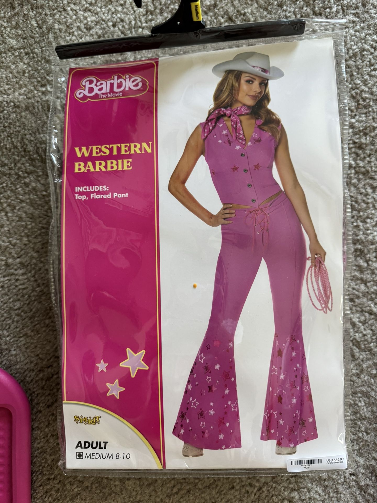 Cowboy Barbie Costume $20