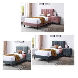 New Twin size beds with orthopedic mattress included