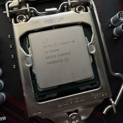 Intel I9 9900k w/ MSI MPG Gaming Plus Motherboard