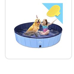 collapsing dog pool or kiddie pool