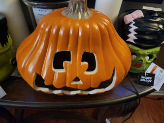 Light up pumpkin