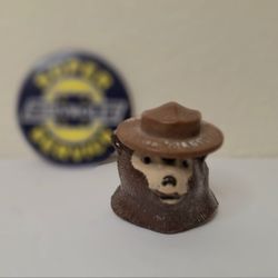Baby Snuff Smokey Bear 1930s 1940s 1950s 1960s Automobile Car Accessory Snuff
