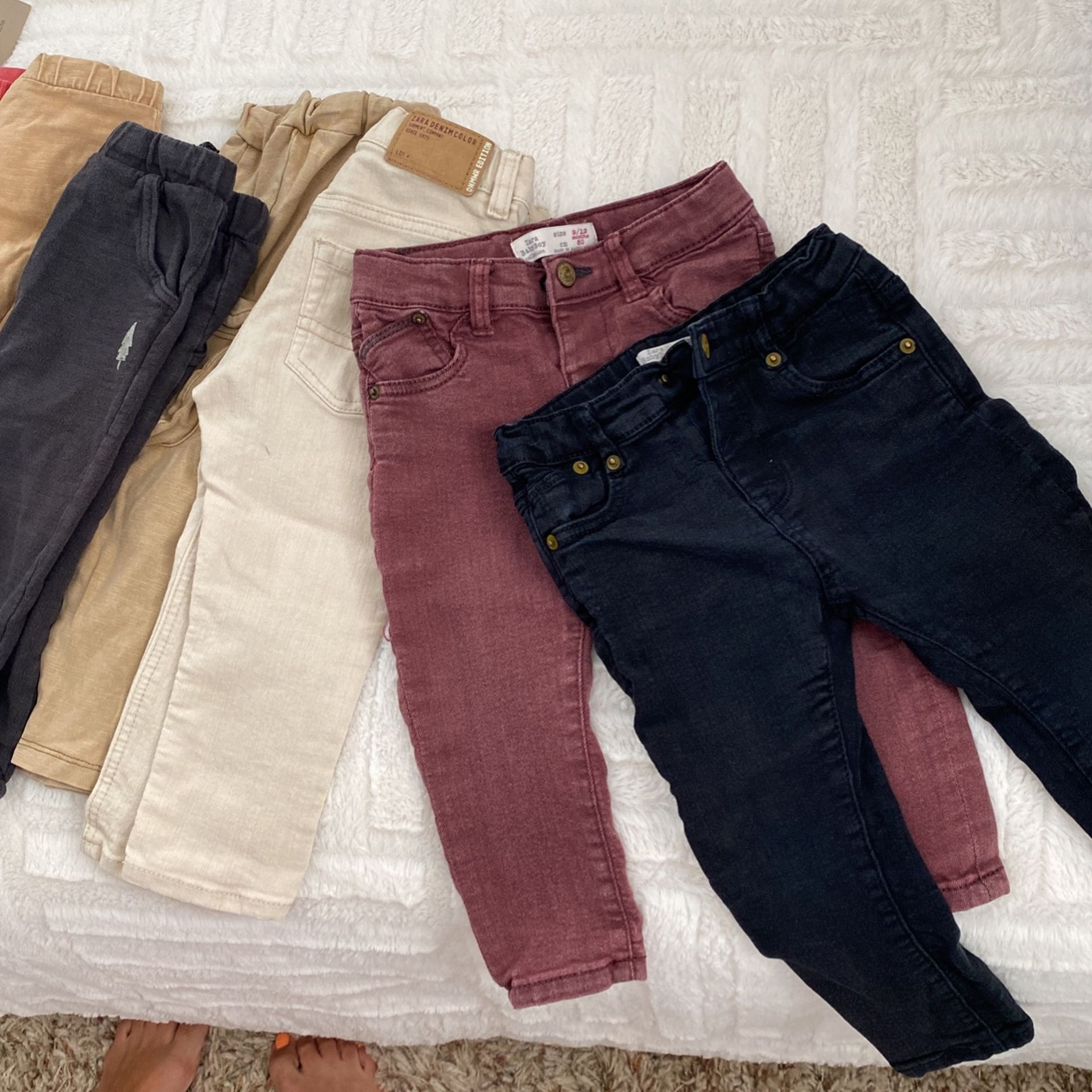 Zara Baby Pants And Tops 18months