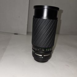 Promaster Spectrum 7 f/4-5.6 60-300mm Macro Zoom lens for Canon FD mount With MD  Nikon 1 Mount Adapter 