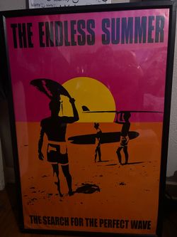 Frame with Picture / poster “The Endless Summer”