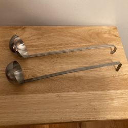 Stainless steel ladles