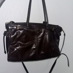 Prada Bonnie Bag In Brown 