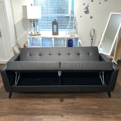 Deals ! Brand New Liam Futon W Storage $100 Off Retail  Delivery 🚚 Available 