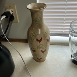Vintage Chicken Vase 