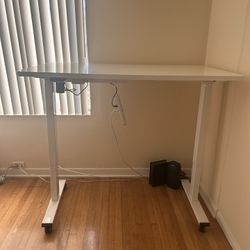 Flexispot Standing Desk w/ Wheels + Cable Tray