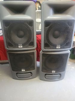 Peavey PR15 Speaker System -Tops and Subs